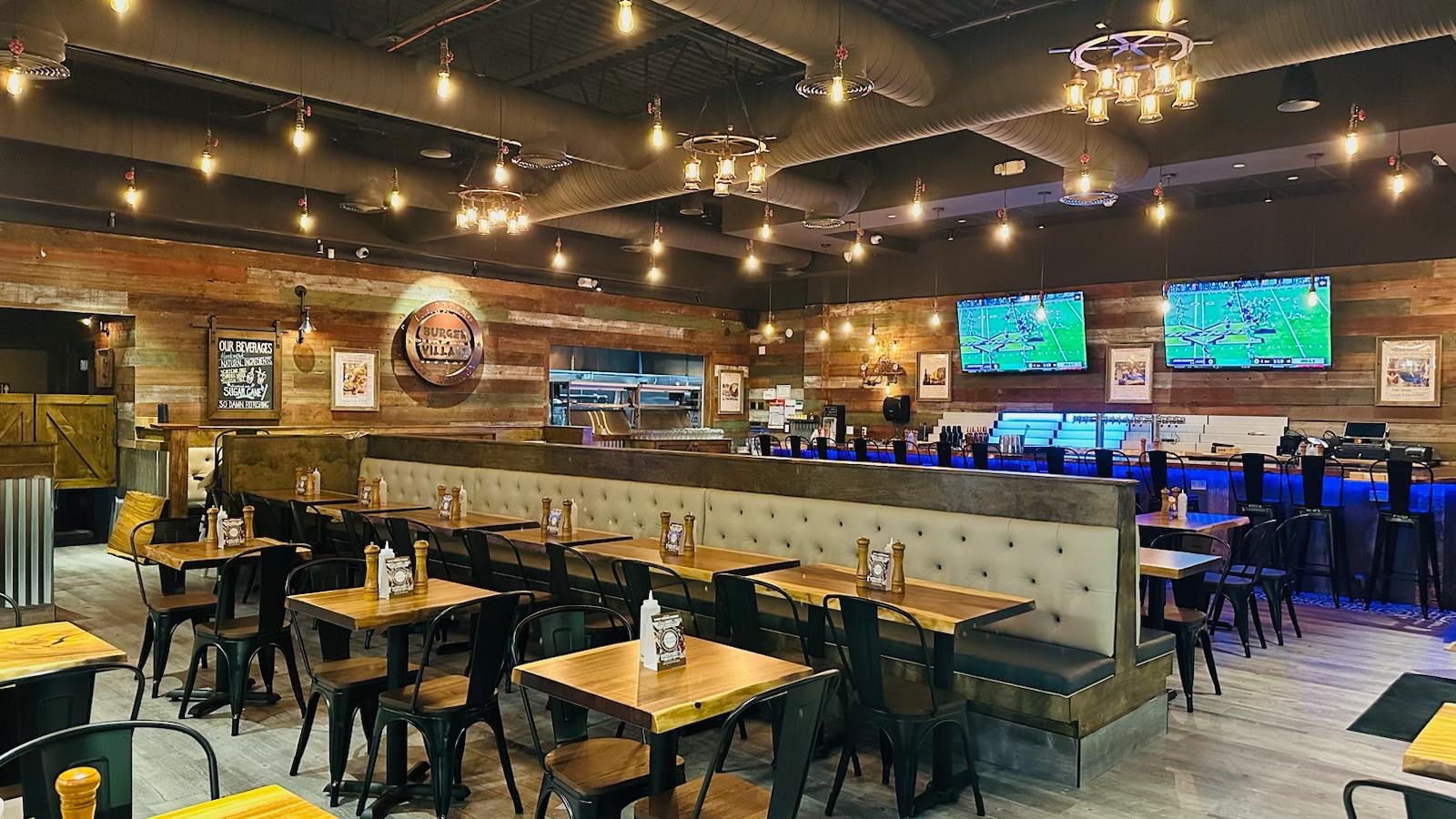 Restaurant bar interior — professional fit-out